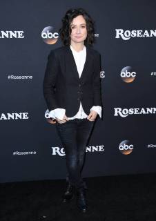 March 23, 2018 - Burbank, CA, U.S. - 23 March 2018 - Burbank, California - Sara Gilbert. Roseanne Premiere Event held at Walt Disney Studios. Photo Credit: AdMedia Burbank U.S. - ZUMAa123 20180323_zaa_a123_008 Copyright: xBirdiexThompsonx