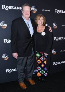 March 23, 2018 - Burbank, CA, U.S. - 23 March 2018 - Burbank, California - John Goodman, Roseanne Barr. Roseanne Premiere Event held at Walt Disney Studios. Photo Credit: AdMedia Burbank U.S. - ZUMAa123 20180323_zaa_a123_001 Copyright: xBirdiexThompsonx