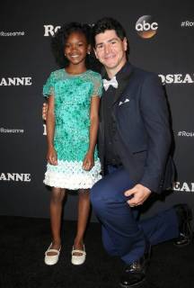 BURBANK, CA - MARCH 23: Jayden Rey, Michael Fishman, at Roseanne Premiere Event at Walt Disney Studio Lot on March 23, 2018 in Burbank, California. Copyright: xFayexSadoux