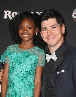 BURBANK, CA - MARCH 23: Jayden Rey, Michael Fishman, at Roseanne Premiere Event at Walt Disney Studio Lot on March 23, 2018 in Burbank, California. Copyright: xFayexSadoux