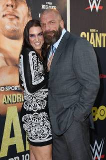 March 29, 2018 - Hollywood, CA, U.S. - 29 March 2018 - Hollywood, California - Stephanie McMahon, Paul Triple H Levesque. Andre the Giant Los Angeles Angeles premiere held at ACinerama Dome. Photo Credit: AdMedia Hollywood U.S. - ZUMAa123 20180329_zaa_a123_044 Copyright: xBirdiexThompsonx