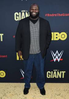 March 29, 2018 - Hollywood, CA, U.S. - 29 March 2018 - Hollywood, California - Mark Henry. Andre the Giant Los Angeles Angeles premiere held at ACinerama Dome. Photo Credit: AdMedia Hollywood U.S. - ZUMAa123 20180329_zaa_a123_045 Copyright: xBirdiexThompsonx