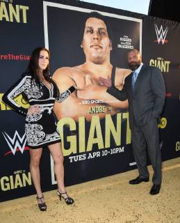 March 29, 2018 - Hollywood, CA, U.S. - 29 March 2018 - Hollywood, California - Stephanie McMahon, Paul Triple H Levesque. Andre the Giant Los Angeles Angeles premiere held at ACinerama Dome. Photo Credit: AdMedia Hollywood U.S. - ZUMAa123 20180329_zaa_a123_154 Copyright: xBirdiexThompsonx