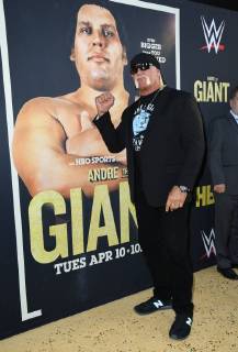March 29, 2018 - Hollywood, CA, U.S. - 29 March 2018 - Hollywood, California - Hulk Hogan. Andre the Giant Los Angeles Angeles premiere held at ACinerama Dome. Photo Credit: AdMedia Hollywood U.S. - ZUMAa123 20180329_zaa_a123_148 Copyright: xBirdiexThompsonx