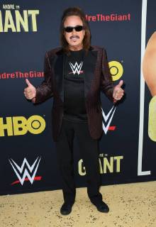 March 29, 2018 - Hollywood, CA, U.S. - 29 March 2018 - Hollywood, California - Jimmy Hart. Andre the Giant Los Angeles Angeles premiere held at ACinerama Dome. Photo Credit: AdMedia Hollywood U.S. - ZUMAa123 20180329_zaa_a123_124 Copyright: xBirdiexThompsonx
