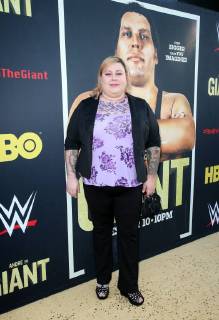 HOLLYWOOD, CA - MARCH 29: Robin Christiansen, at Los Angeles Premiere of Andre The Giant from HBO Documentaries at Pacific Cinerama Dome in Hollywood, California on March 29, 2018. Copyright: xFayexSadoux