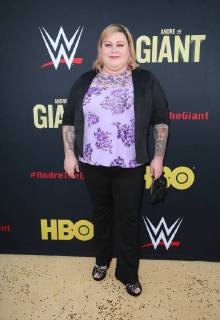 HOLLYWOOD, CA - MARCH 29: Robin Christiansen, at Los Angeles Premiere of Andre The Giant from HBO Documentaries at Pacific Cinerama Dome in Hollywood, California on March 29, 2018. Copyright: xFayexSadoux