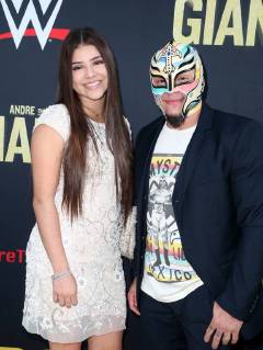 HOLLYWOOD, CA - MARCH 29: Rey Mysterio, at Los Angeles Premiere of Andre The Giant from HBO Documentaries at Pacific Cinerama Dome in Hollywood, California on March 29, 2018. Copyright: xFayexSadoux