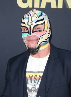 HOLLYWOOD, CA - MARCH 29: Rey Mysterio, at Los Angeles Premiere of Andre The Giant from HBO Documentaries at Pacific Cinerama Dome in Hollywood, California on March 29, 2018. Copyright: xFayexSadoux