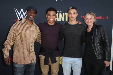 HOLLYWOOD, CA - MARCH 29: Equanimeous St. Brown, Amon-Ra St. Brown, at Los Angeles Premiere of Andre The Giant from HBO Documentaries at Pacific Cinerama Dome in Hollywood, California on March 29, 2018. Copyright: xFayexSadoux