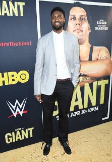 March 29, 2018 - Hollywood, CA, U.S. - 29 March 2018 - Hollywood, California - Roy Hibbert. Andre the Giant Los Angeles Angeles premiere held at ACinerama Dome. Photo Credit: AdMedia Hollywood U.S. - ZUMAa123 20180329_zaa_a123_010 Copyright: xBirdiexThompsonx