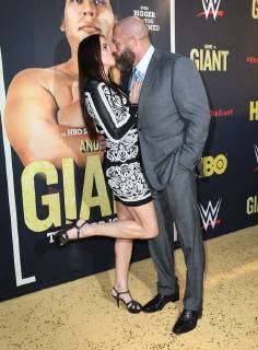 March 29, 2018 - Hollywood, CA, U.S. - 29 March 2018 - Hollywood, California - Stephanie McMahon, Paul Triple H Levesque. Andre the Giant Los Angeles Angeles premiere held at ACinerama Dome. Photo Credit: AdMedia Hollywood U.S. - ZUMAa123 20180329_zaa_a123_017 Copyright: xBirdiexThompsonx