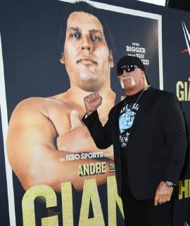 March 29, 2018 - Hollywood, CA, U.S. - 29 March 2018 - Hollywood, California - Hulk Hogan. Andre the Giant Los Angeles Angeles premiere held at ACinerama Dome. Photo Credit: AdMedia Hollywood U.S. - ZUMAa123 20180329_zaa_a123_056 Copyright: xBirdiexThompsonx