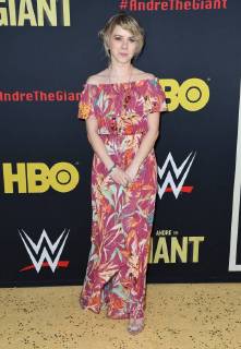 March 29, 2018 - Hollywood, CA, U.S. - 29 March 2018 - Hollywood, California - Laura Slade Wiggins. Andre the Giant Los Angeles Angeles premiere held at ACinerama Dome. Photo Credit: AdMedia Hollywood U.S. - ZUMAa123 20180329_zaa_a123_081 Copyright: xBirdiexThompsonx