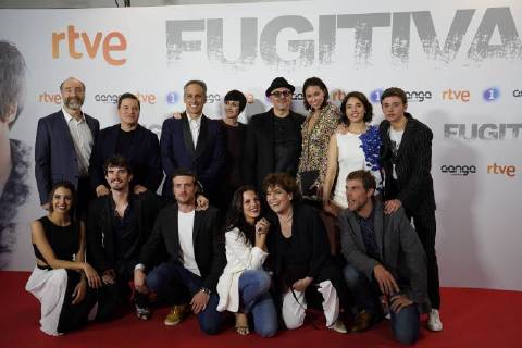 Preestreno en los Cines Callao de Fugitiva, una serie de RTVE con Paz Vega como actriz protagonista En la foto: Paz Vega Preview at the Cinemas Callao of Fugitiva, a series of RTVE with Paz Vega as leading actress Cordon Press  JosuxMondelox CordonxPress Preestreno Fugitiva