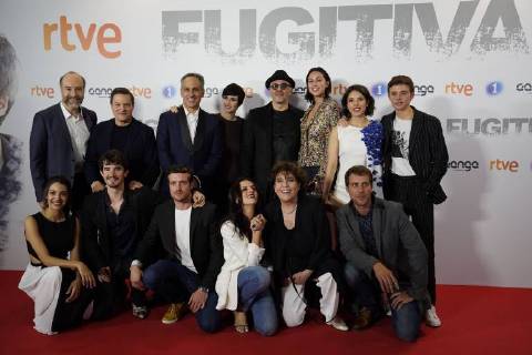 Preestreno en los Cines Callao de Fugitiva, una serie de RTVE con Paz Vega como actriz protagonista En la foto: Paz Vega Preview at the Cinemas Callao of Fugitiva, a series of RTVE with Paz Vega as leading actress Cordon Press  JosuxMondelox CordonxPress Preestreno Fugitiva