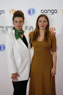 Preestreno en los Cines Callao de Fugitiva, una serie de RTVE con Paz Vega como actriz protagonista En la foto: Natalia Rodriguez, Lola Baldrich Preview at the Cinemas Callao of Fugitiva, a series of RTVE with Paz Vega as leading actress Cordon Press  JosuxMondelox CordonxPress Preestreno Fugitiva