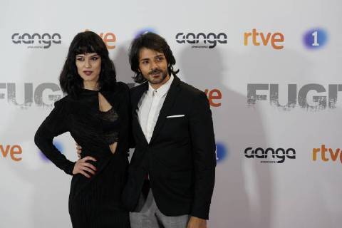 Preestreno en los Cines Callao de Fugitiva, una serie de RTVE con Paz Vega como actriz protagonista En la foto: Sara Vega Preview at the Cinemas Callao of Fugitiva, a series of RTVE with Paz Vega as leading actress Cordon Press  JosuxMondelox CordonxPress Preestreno Fugitiva