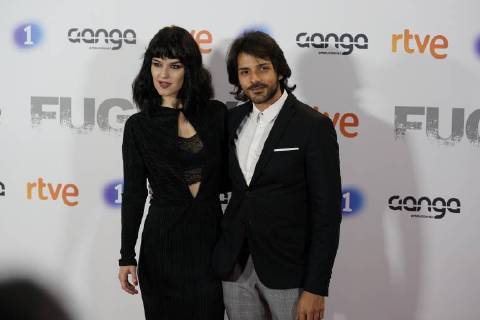 Preestreno en los Cines Callao de Fugitiva, una serie de RTVE con Paz Vega como actriz protagonista En la foto: Sara Vega Preview at the Cinemas Callao of Fugitiva, a series of RTVE with Paz Vega as leading actress Cordon Press  JosuxMondelox CordonxPress Preestreno Fugitiva