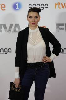 Preestreno en los Cines Callao de Fugitiva, una serie de RTVE con Paz Vega como actriz protagonista En la foto: Preview at the Cinemas Callao of Fugitiva, a series of RTVE with Paz Vega as leading actress Cordon Press  JosuxMondelox CordonxPress Preestreno Fugitiva