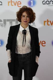 Preestreno en los Cines Callao de Fugitiva, una serie de RTVE con Paz Vega como actriz protagonista En la foto: Preview at the Cinemas Callao of Fugitiva, a series of RTVE with Paz Vega as leading actress Cordon Press  JosuxMondelox CordonxPress Preestreno Fugitiva