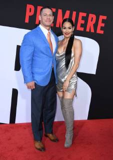 Première de Blockers . 03 April 2018 - Westwood, California - John Cena, Nikki Bella. Universal Pictures Blockers Los Angeles Premiere held at Regency Village Theatre. 225447 2018-04-03 CA Westwood Etats-Unis  Copyright: xBirdiexThompson AdMediax STAR_225447_013