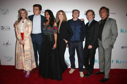 April 5, 2018 - Hollywood, CA, U.S. - 05 April 2018 - Hollywood, California - Rachel Winter, Nick Robinson, Rosario Dawson, Felicity Huffman, . Krystal Los Angeles Premiere held at Arclight Hollywood. Photo Credit: AdMedia Hollywood U.S. - ZUMAa123 20180405_zaa_a123_201 Copyright: xF.xSadoux