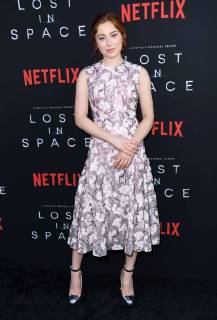 April 9, 2018 - Hollywood, CA, U.S. - 09 April 2018 - Hollywood, California - Mina Sundwall. NETFLIX s Lost in Space Season 1 Premiere Event held at Arclight Hollywood Cinerama Dome. Photo Credit: AdMedia Hollywood U.S. - ZUMAa123 20180409_zaa_a123_025 Copyright: xBirdiexThompsonx
