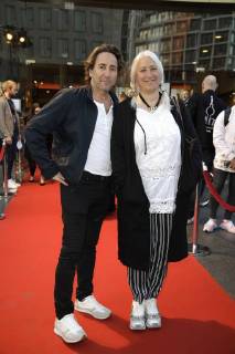 Dieter Landuris and his wife Natascha at The Etruscan Smile Movie Premiere on 10 04 2018 in Berlin The Etruscan Smile The Etruscan Smile Film Premiere in Berlin 2018