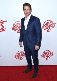 April 11, 2018 - Hollywood, CA, U.S. - 11 April 2018 - Hollywood, California - Rob Lowe. Super Troopers 2 Los Angeles Premiere held at Arclight Hollywood. Photo Credit: AdMedia Hollywood U.S. - ZUMAa123 20180411_zaa_a123_149 Copyright: xBirdiexThompsonx