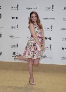 Marla Blumenblatt at the presentation of the German Music Prize ECHO 2018 in Messe Berlin