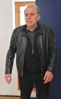 World premiere Two gentlemen in a suit at Andechs Monastery on 18 March 2018 Josef Bierbichler