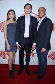 NEW YORK, NY April 18, 2018:Gabrielle Perello, Ethan Twomey Perello, Richard Perello attendFox Searchlight Pictures presents premiere of Super Troopers 2 at the Regal Union Square Stadium 14 in New York. April 18, 2018 Copyright: xRWx