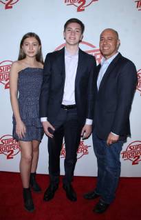 NEW YORK, NY April 18, 2018:Gabrielle Perello, Ethan Twomey Perello, Richard Perello attendFox Searchlight Pictures presents premiere of Super Troopers 2 at the Regal Union Square Stadium 14 in New York. April 18, 2018 Copyright: xRWx