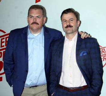 NEW YORK, NY April 18, 2018:Kevin Heffernan,Steve Lemme attendFox Searchlight Pictures presents premiere of Super Troopers 2 at the Regal Union Square Stadium 14 in New York. April 18, 2018 Copyright: xRWx