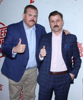 NEW YORK, NY April 18, 2018:Kevin Heffernan,Steve Lemme attendFox Searchlight Pictures presents premiere of Super Troopers 2 at the Regal Union Square Stadium 14 in New York. April 18, 2018 Copyright: xRWx