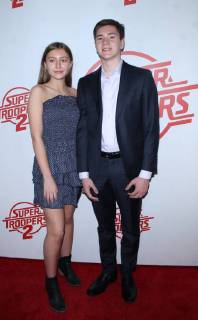 NEW YORK, NY April 18, 2018:Gabrielle Perello, Ethan Twomey Perello, attendFox Searchlight Pictures presents premiere of Super Troopers 2 at the Regal Union Square Stadium 14 in New York. April 18, 2018 Copyright: xRWx