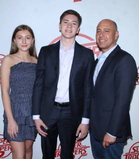 NEW YORK, NY April 18, 2018:Gabrielle Perello, Ethan Twomey Perello, Richard Perello attendFox Searchlight Pictures presents premiere of Super Troopers 2 at the Regal Union Square Stadium 14 in New York. April 18, 2018 Copyright: xRWx