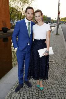 Frederick Lau with wife Annika Lau at the 39th ceremony of the Jupiter Award 2018 at the Grand Hyatt Hotel Berlin 18 04 2018 Foto:xS.xGabschx xFuturexImage