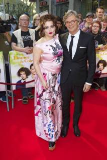 Helena Bonham Carter and Bille August at the premiere of the movie Eleanor Colette 55 Steps in the Lichtburg Essen 19 04 2018 Foto:xA.xHavergox xFuturexImage