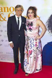 Bille August and Helena Bonham Carter at the premiere of the movie Eleanor Colette 55 Steps in the Lichtburg Essen 19 04 2018 Foto:xA.xHavergox xFuturexImage