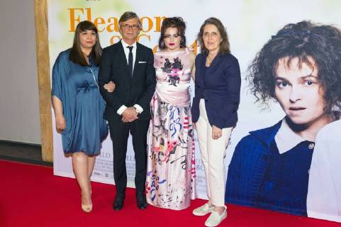 Anita Elsani Bille August Helena Bonham Carter and Petra Müller at the premiere of the movie Eleanor Colette 55 Steps in the Lichtburg Essen 19 04 2018 Foto:xA.xHavergox xFuturexImage