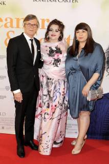 Bille August Helena Bonham Carter and Anita Elsani at the premiere of the movie Eleanor Colette 55 Steps in the Lichtburg Essen 19 04 2018 Foto:xgbrcix xFuturexImage