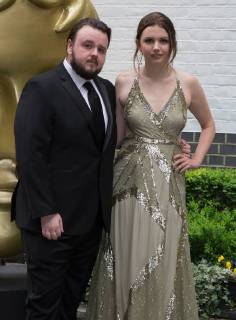 English actor John Bradley and English actress Hannah Murray attend the British Academy Television Craft Awards 2018 held at The Brewery in London. APRIL 22nd 2018  SMOx181191