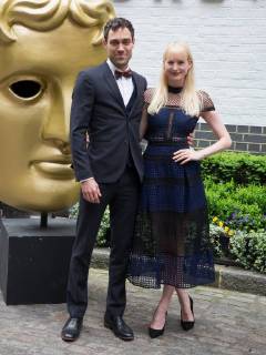 British actor Alex Hassell and actress Emma King attend the British Academy Television Craft Awards 2018 held at The Brewery in London. APRIL 22nd 2018  SMOx181191