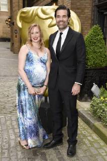 Rob Delaney with wife Leah at the BAFTA Television Craft Awards 2018 at The Brewery London 22 04 2018 Rob Delaney with wife Leah  Foto:xS.xVasx xFuturexImage