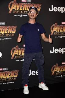 Milano, Prima del film Avengers Infinity Wars Nella foto: Moreno  Copyright: xSimonaxChiocciax xSimonaxChiocciaxFotosickix