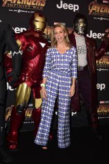 Milano, Prima del film Avengers Infinity Wars Nella foto: Justine Mattera  Copyright: xSimonaxChiocciax xSimonaxChiocciaxFotosickix