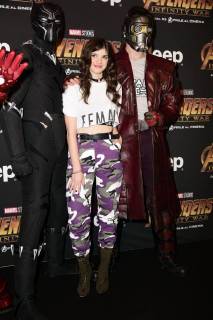 Milano, Prima del film Avengers Infinity Wars Nella foto: Chiara Grispo  Copyright: xSimonaxChiocciax xSimonaxChiocciaxFotosickix