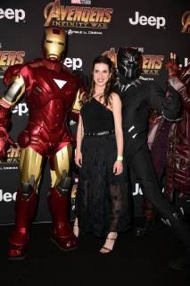 Milano, Prima del film Avengers Infinity Wars Nella foto: Valentina Marchei  Copyright: xSimonaxChiocciax xSimonaxChiocciaxFotosickix